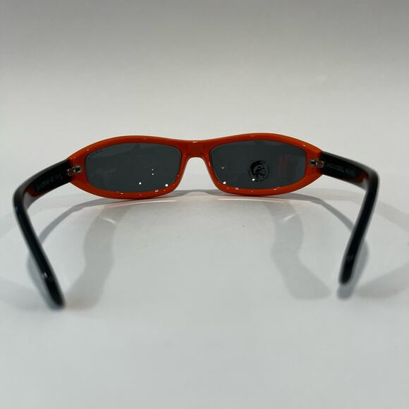 NWT Diesel Sunglasses Orange Sister No Wrap Oval main image 4